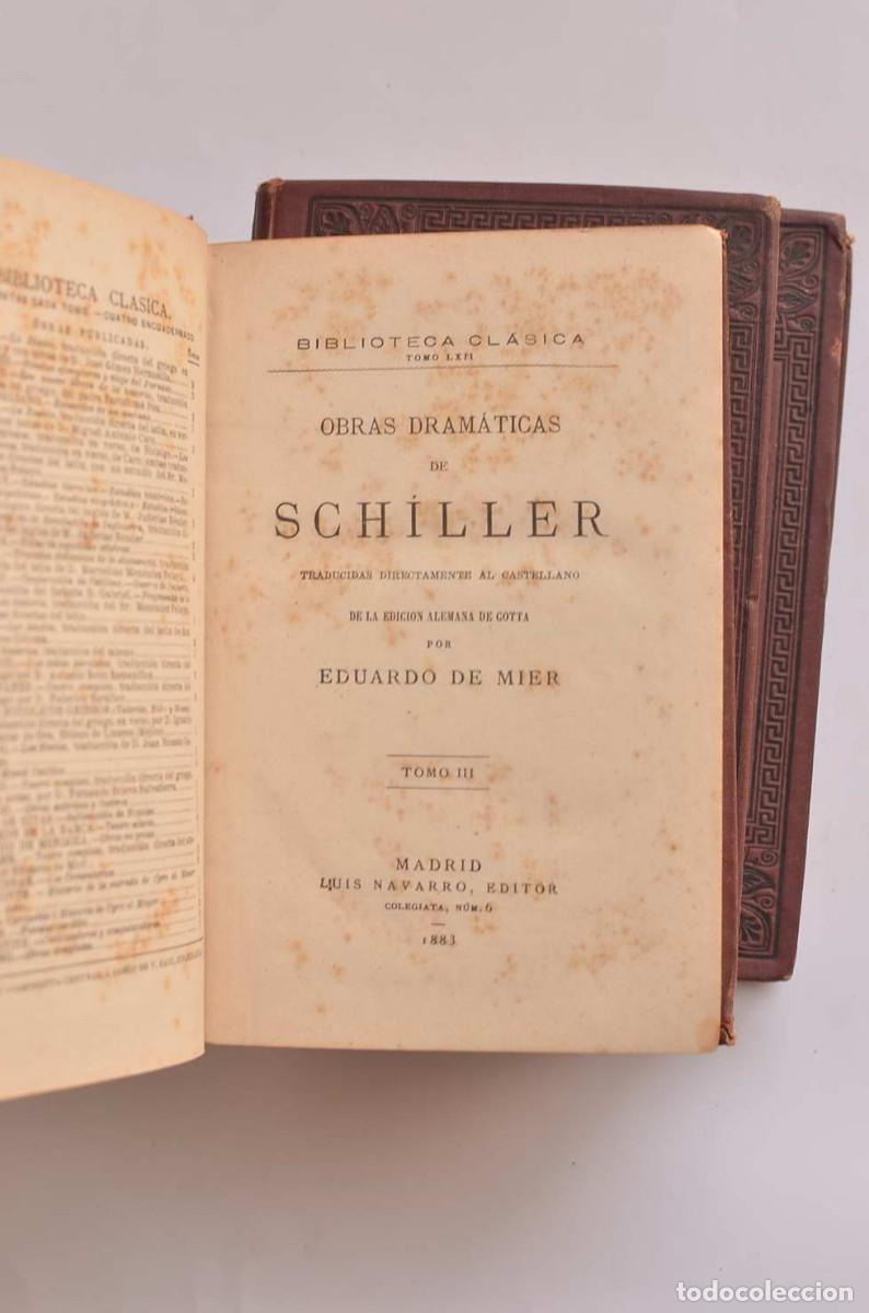Libros: Schiller. Teatro completo - SCHILLER, Friedrich - Foto 10