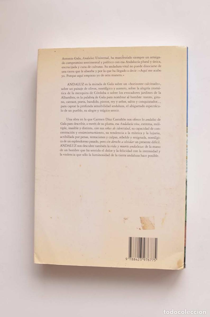 Libros: Andaluz - GALA, Antonio - Foto 4