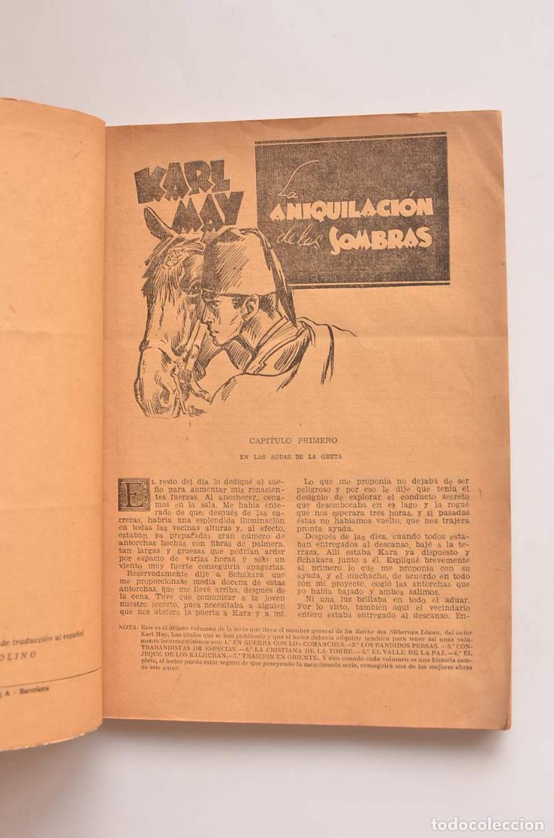 Libros: La aniquilaci&oacute;n de las sombras - MAY, Karl - Foto 3