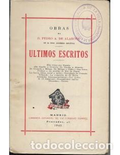 Libros: OBRAS &Uacute;ltimos escritos - De Alarc&oacute;n,Pedro Antonio - Foto 1
