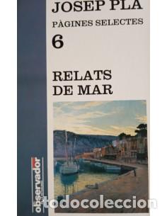 Libros: RELATS DE MAR - Pla,Josep - Foto 1