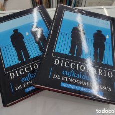 Libros: DICCIONARIO DE ETNOGRAFIA VASCA EUSKALDUNAK ETOR ENRIQUE AYERBE 2 TOMOS CULTURA TRADICIONAL VASCO