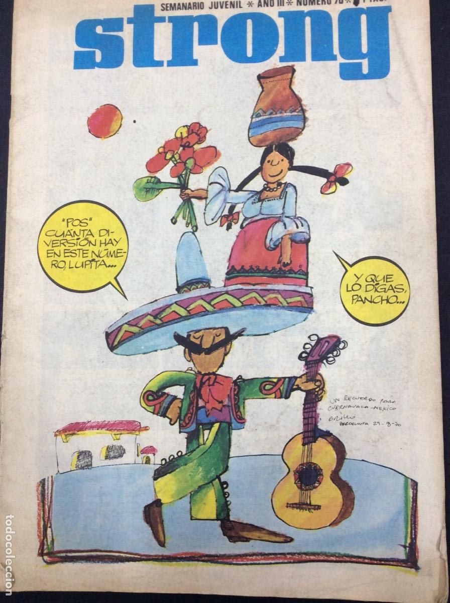 Libros: STRONG NUMERO 70 - EDICIONES ARGOS - 1969