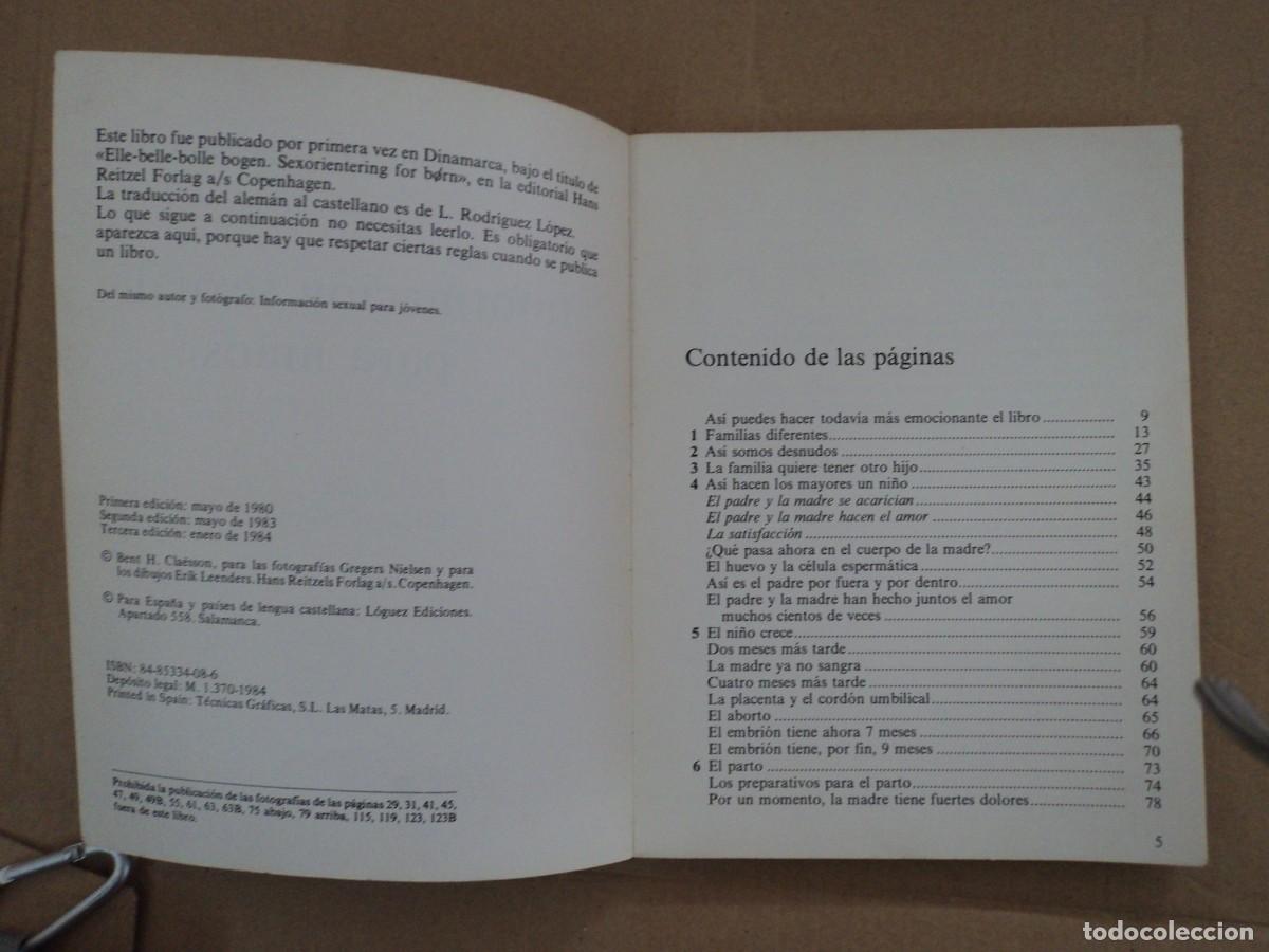 Libros: Informaci&oacute;n Sexual para ni&ntilde;os - Benth. Claesson - Foto 3
