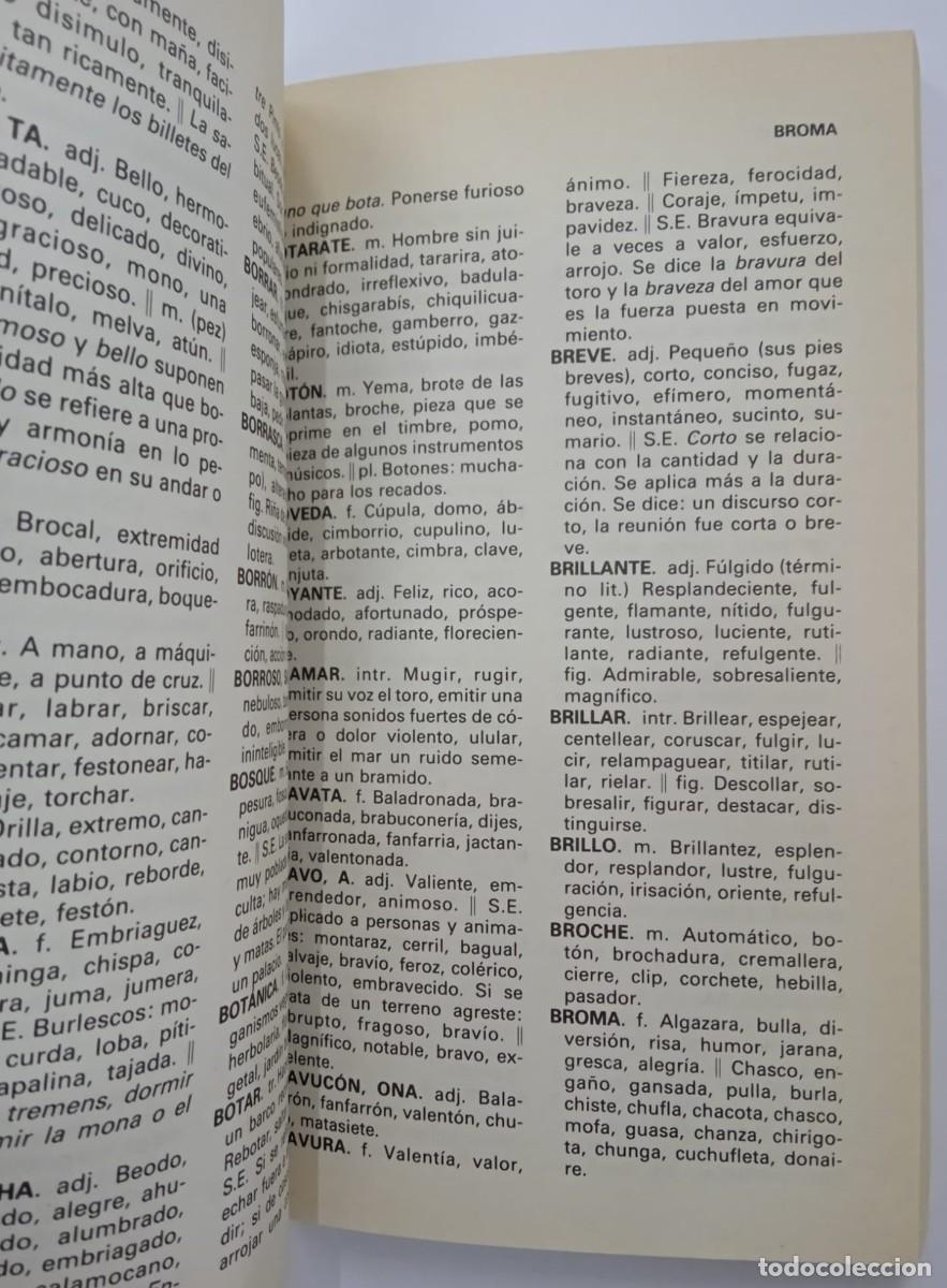 Libros: Diccionario de sin&oacute;nimos explicados - Alonso, Mart&iacute;n - Foto 3