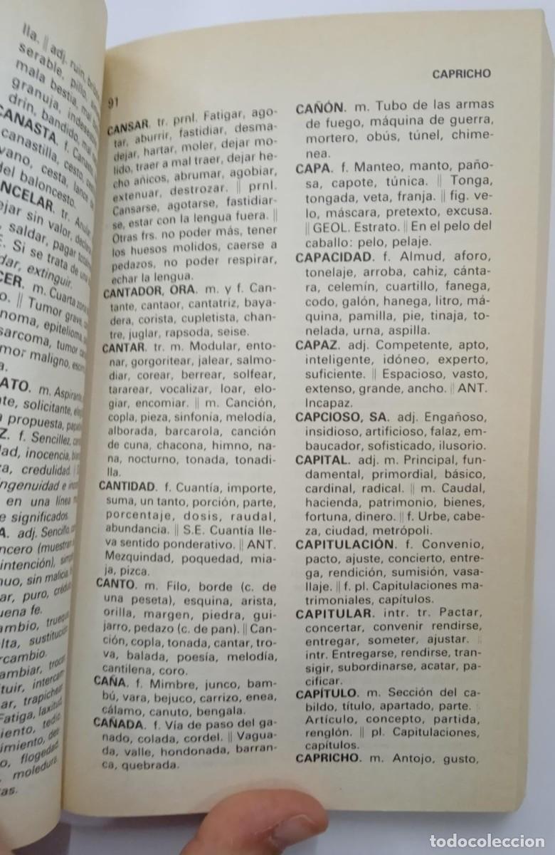 Libros: Diccionario de sin&oacute;nimos explicados - Alonso, Mart&iacute;n - Foto 4