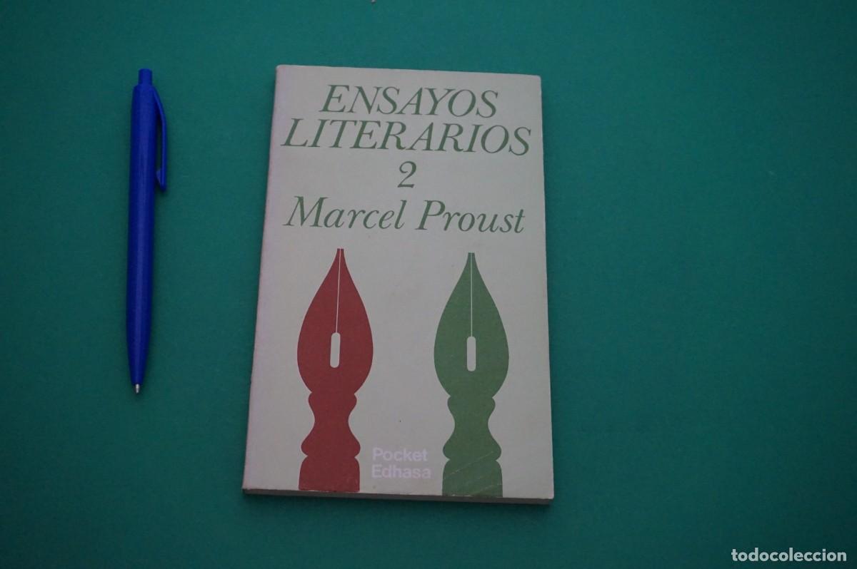 Libros: AMF-30C/ ENSAYOS LITERARIOS, II - MARCEL PROUST / EDHASA 1971 - Foto 1
