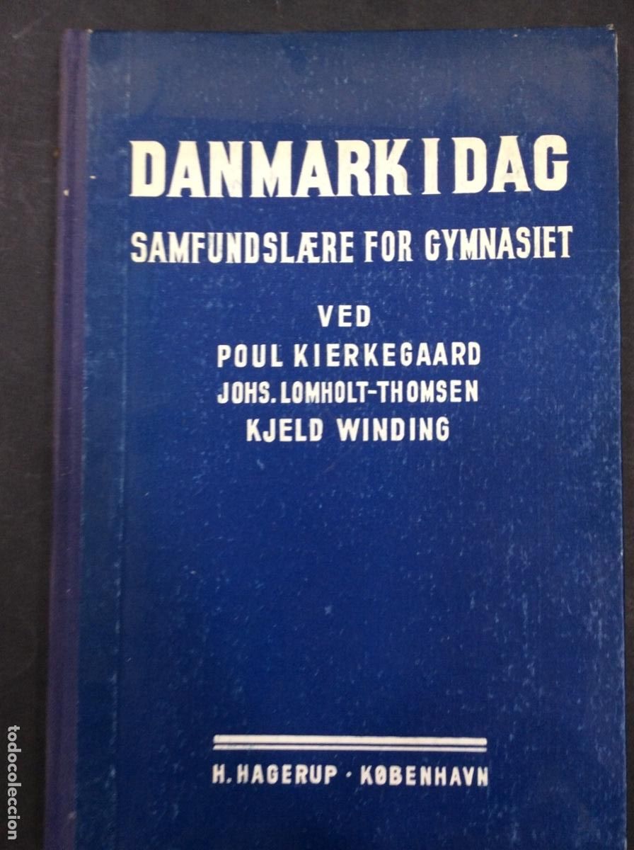 Livres: DANMARK IDAG - H.HAGERUP / KOBENHAVN