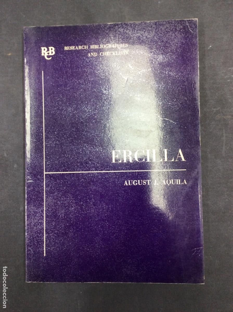 Livres: ALONSO DE ERCILLA Y ZUNIGA - 1975
