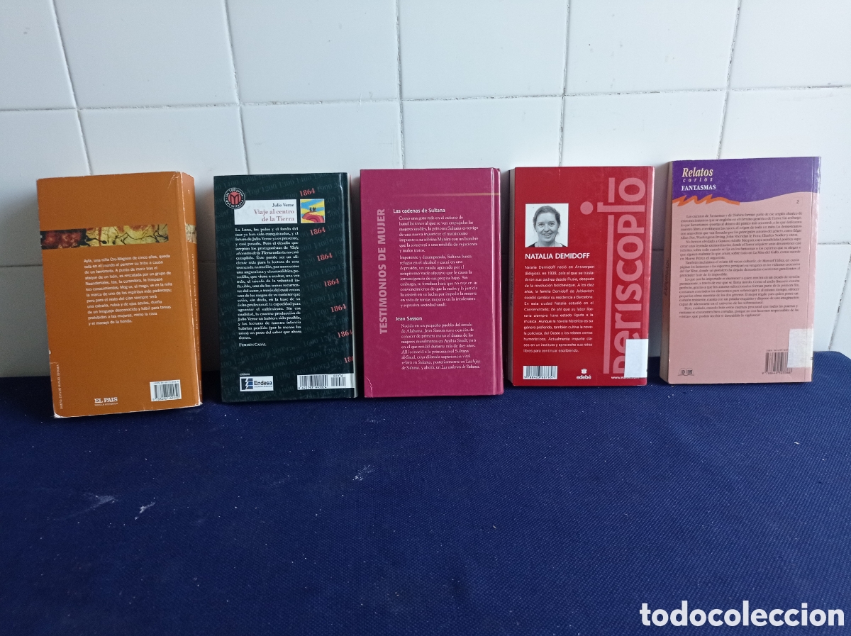Libros: LOTE 5 LIBROS VARIOS, ESTADOS ACEPTABLES - Foto 2