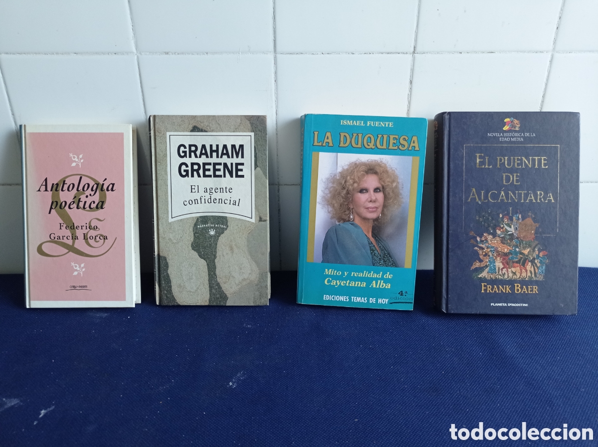 Libros: LOTE 4 LIBROS VARIOS, ESTADOS ACEPTABLES - Foto 1