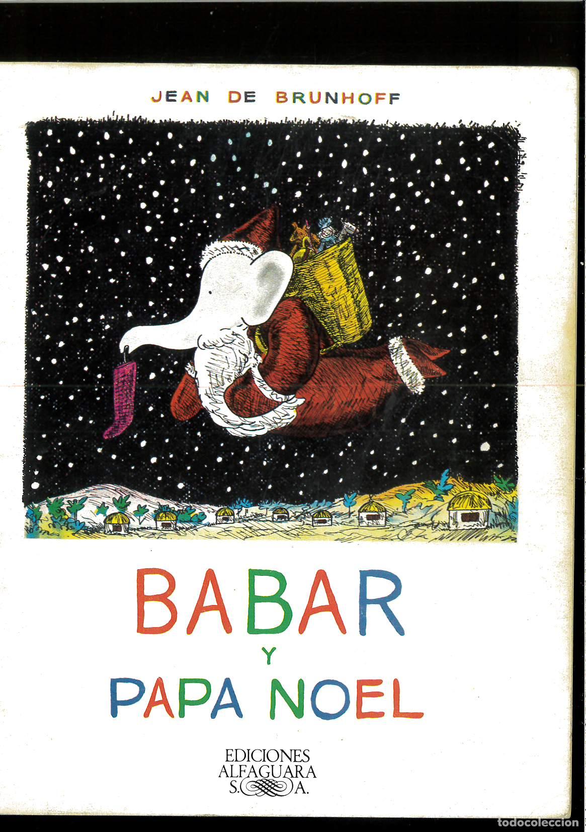 Libros: Babar y papa noel - Jean De Brunhoff - Foto 1