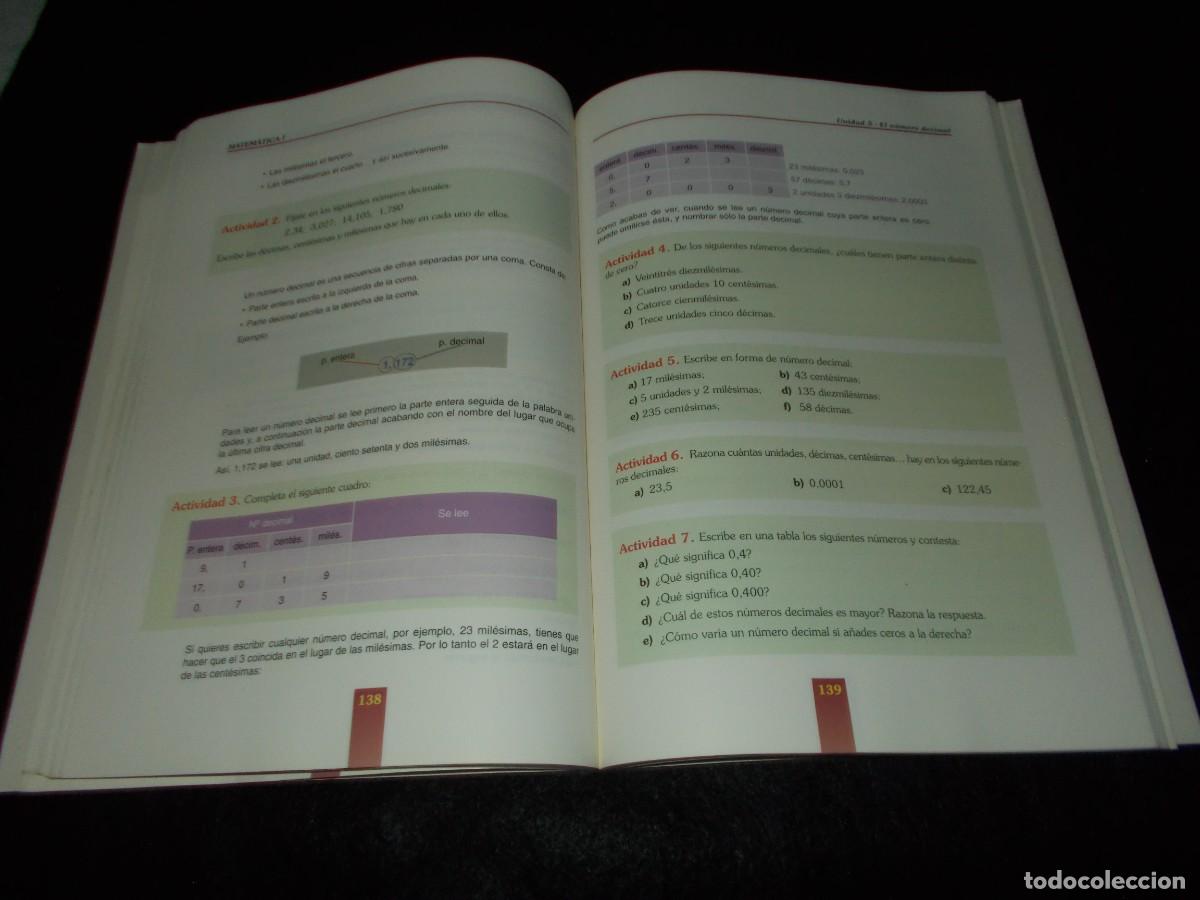 Libros: MATEM&Aacute;TICAS 1. SAFEL 1999. MATEM&Aacute;TICA. LIBRO - Foto 5