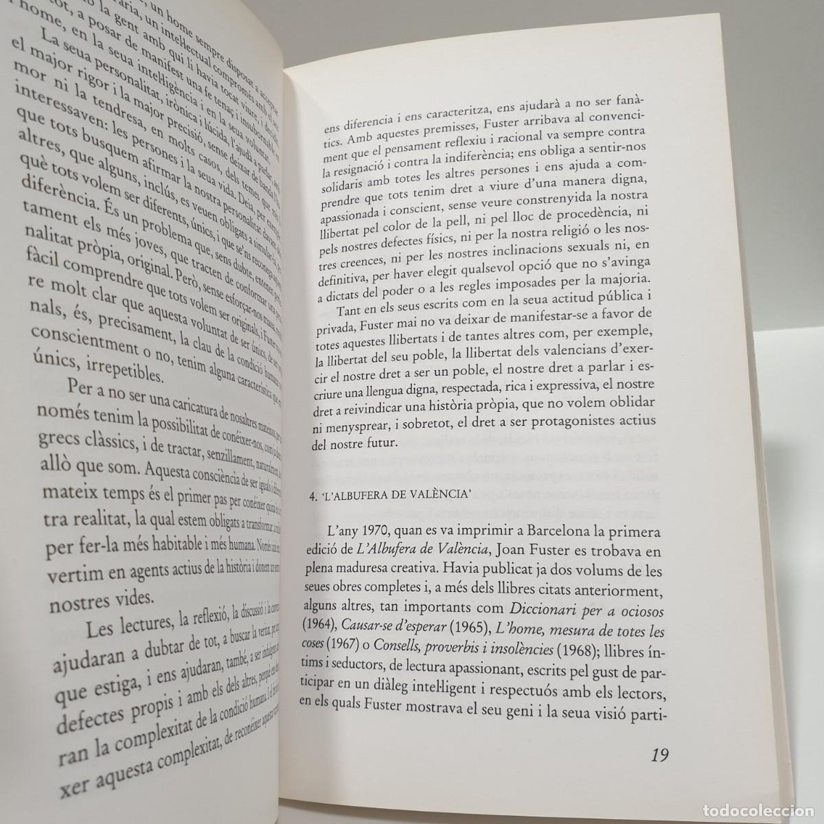 Libros: LALBUFERA DE VAL&Egrave;NCIA - Joan Fuster ~ - Foto 7