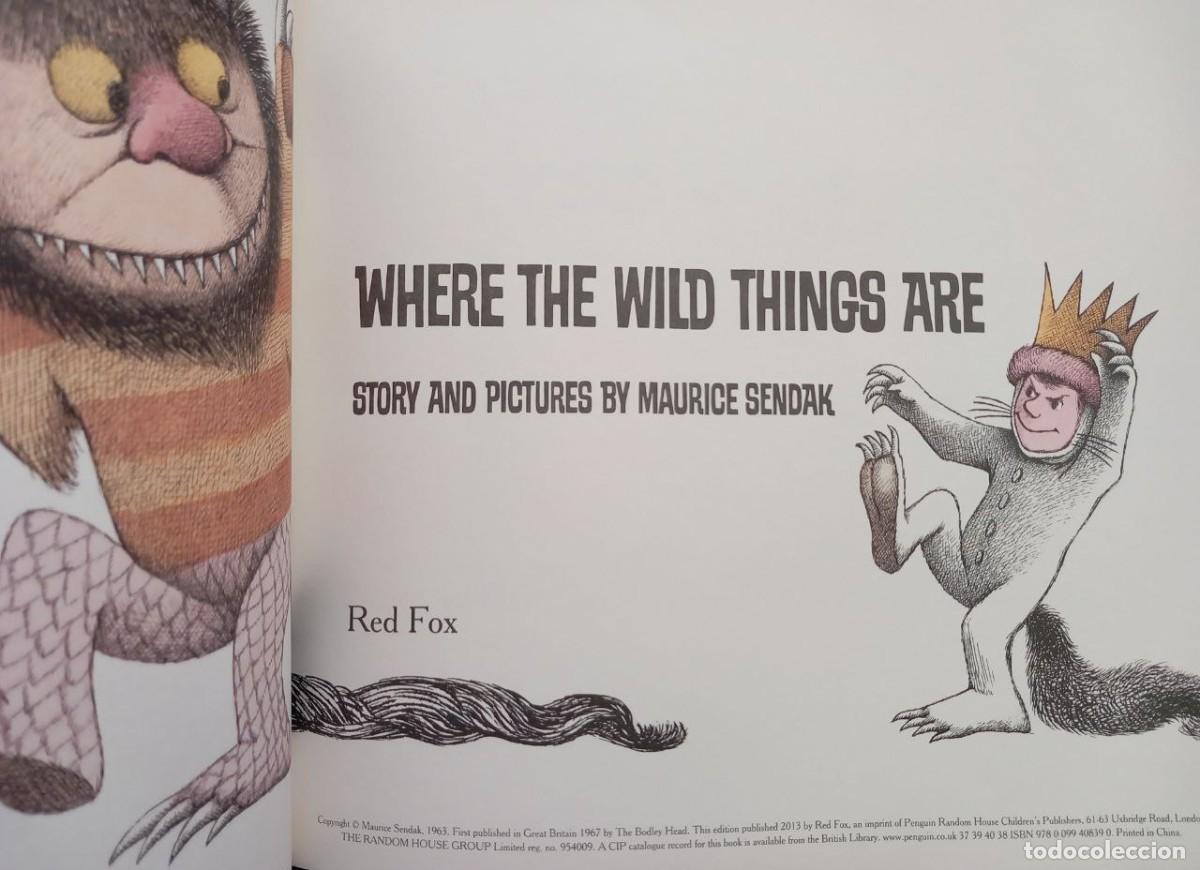 Libros: Where the wild things are. - SENDAK, Maurice: - Foto 2
