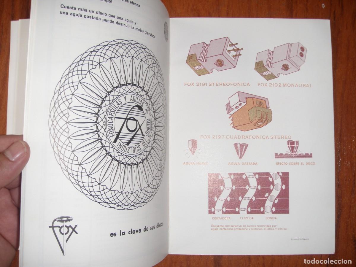 Libros: CATALOGO AGUJAS DIAMANTE Y ZAFIRO MARCA FOX - Foto 6