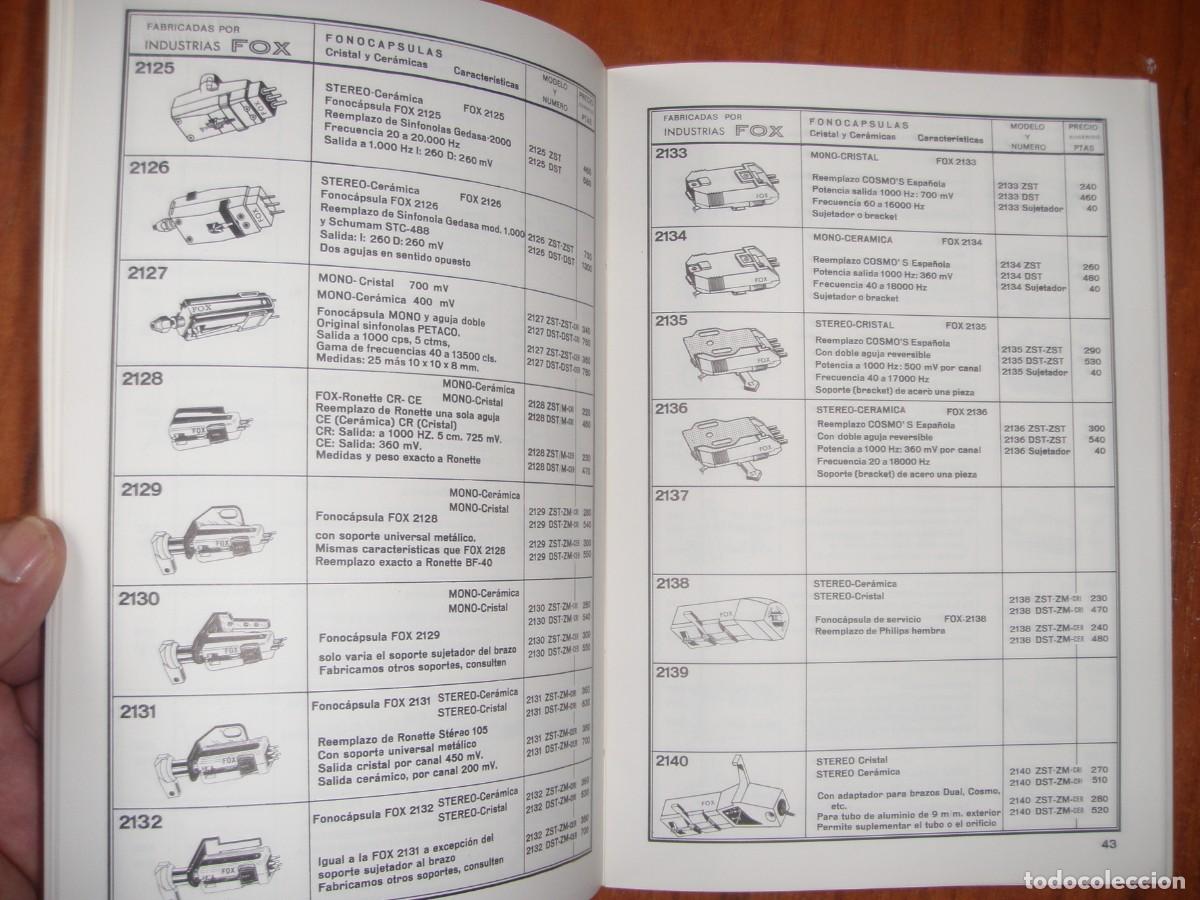 Libros: CATALOGO AGUJAS DIAMANTE Y ZAFIRO MARCA FOX - Foto 9