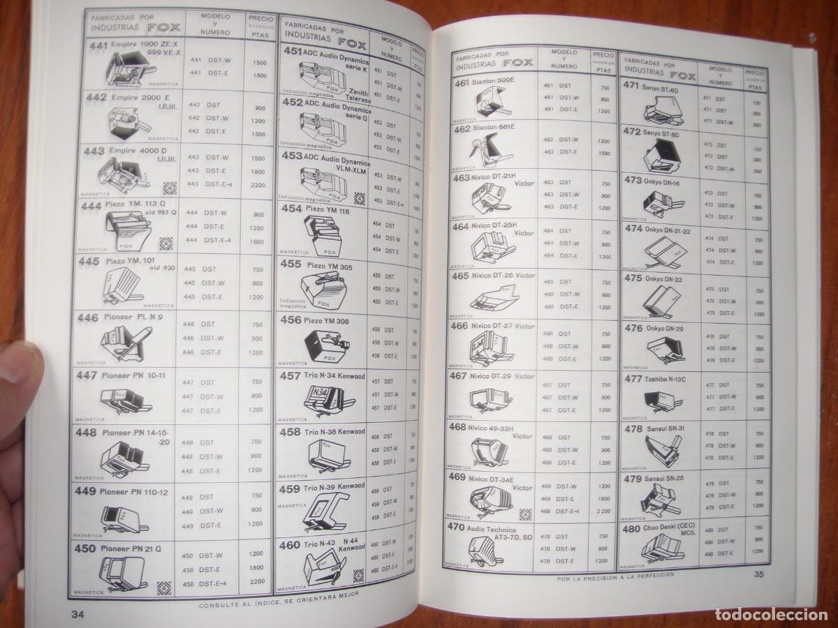 Libros: CATALOGO AGUJAS DIAMANTE Y ZAFIRO MARCA FOX - Foto 10