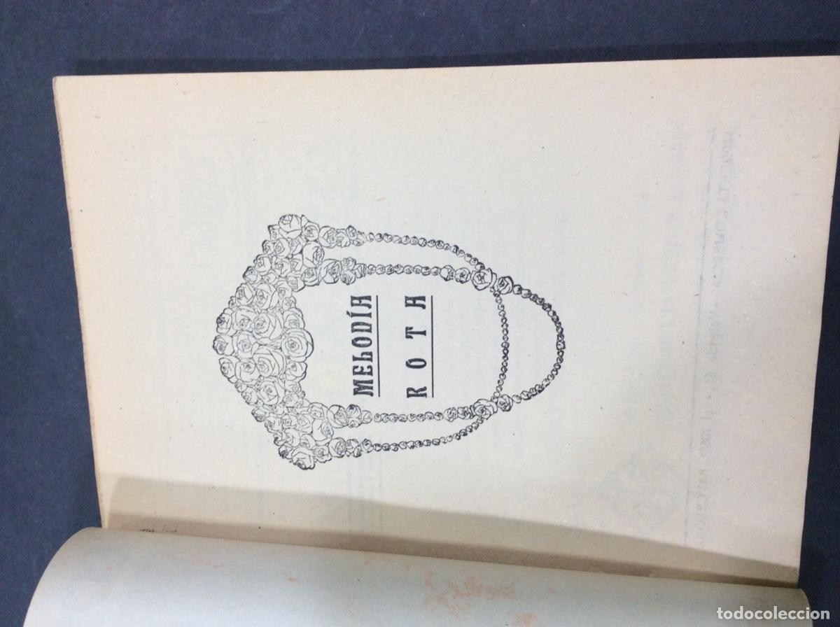 Libros: MELODIA ROTA - WILLY BIRGEL - EDITORIAL ALAS - Foto 2