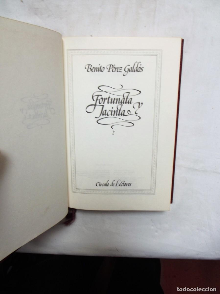 Libros: FORTUNATA Y JACINTA DE BENITO PEREZ GALDOS - Foto 2