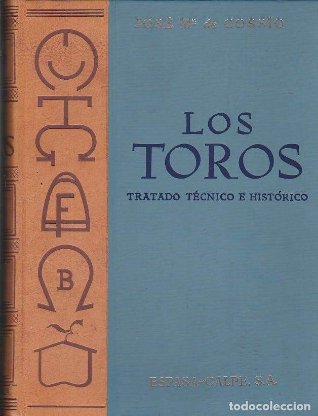 Libros: Los toros .Tomo 7 - COSSIO - Foto 1