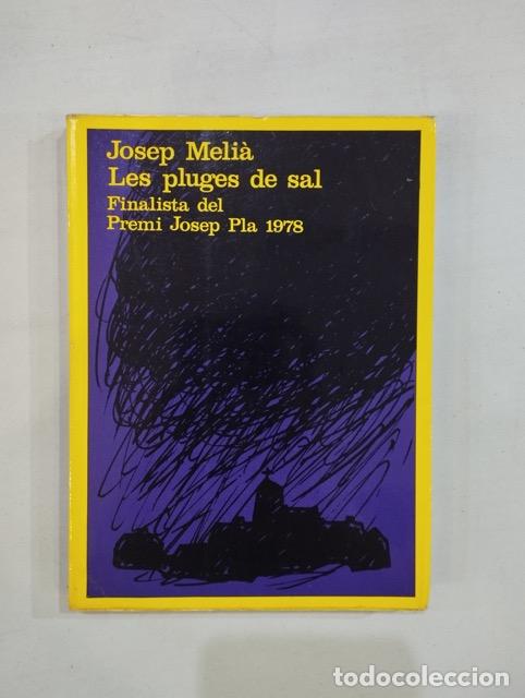 Libros: Josep Meli&agrave; - Les pluges de sal - Foto 1