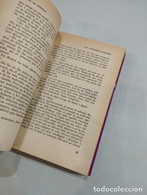 Libros: Manuel de Pedrolo - Les fronteres interiors - Foto 2