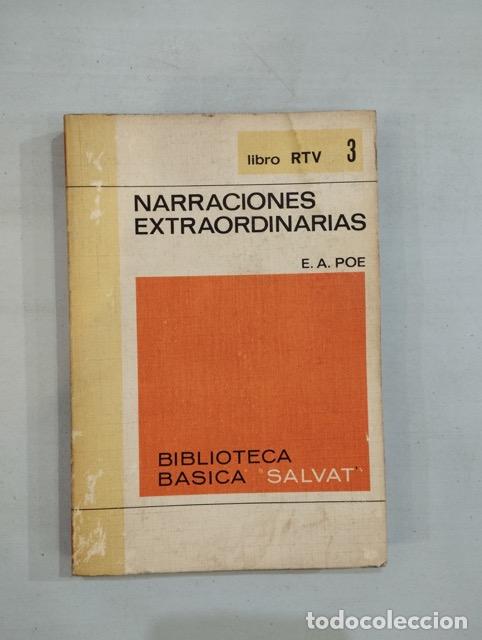 Libros: E. A. Poe - Narraciones extraordinarias - Foto 1
