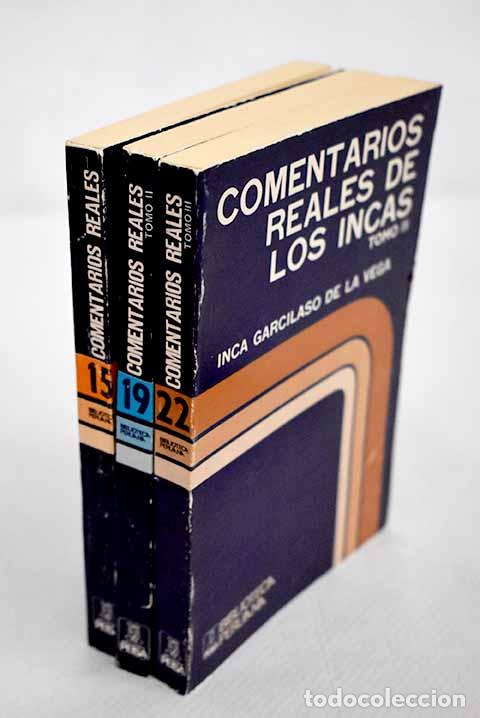 Libros: Comentarios reales de los incas.- De la Vega, Garcilaso - Foto 1