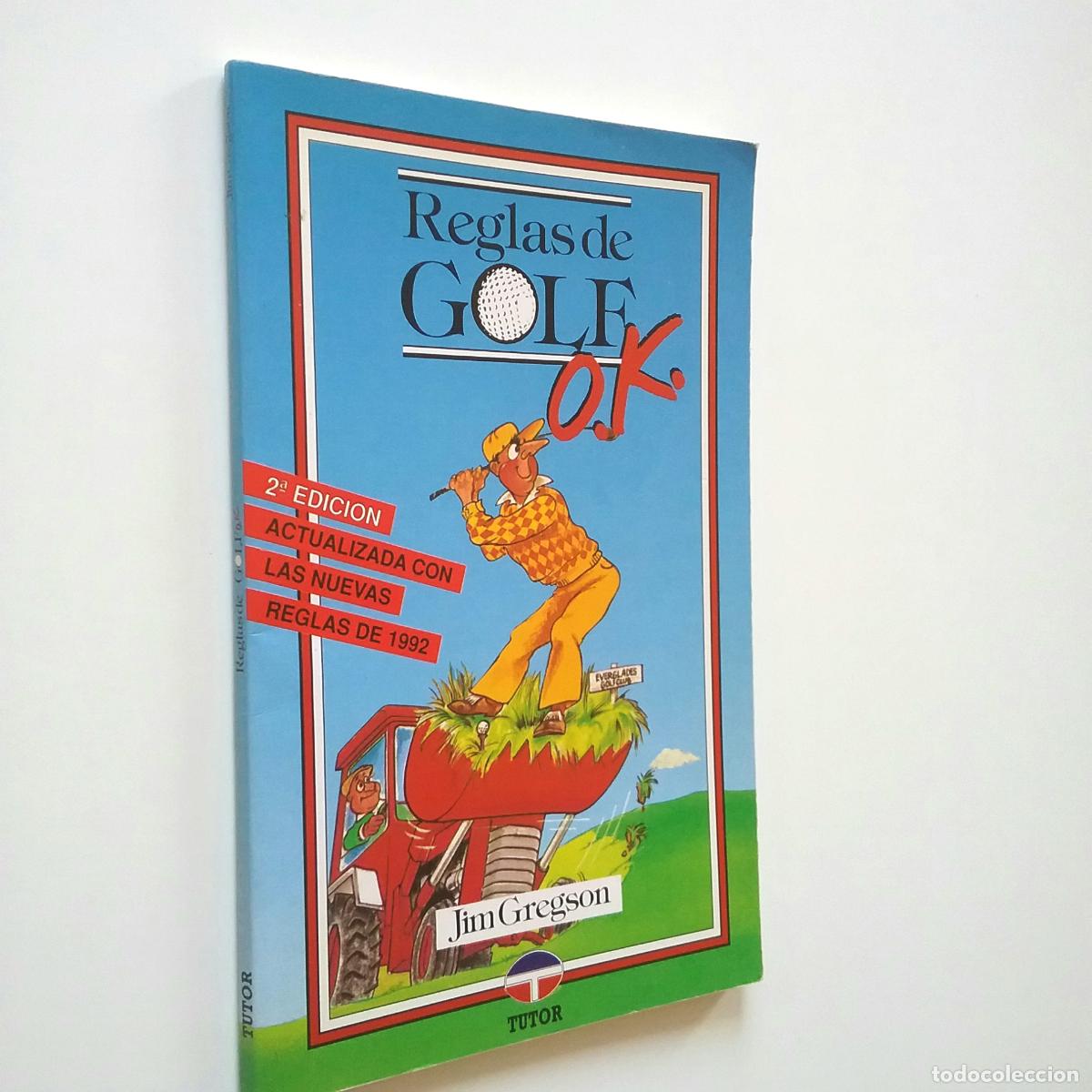 Libros: Jim Gregson - Reglas de Golf. O. K. - Foto 1