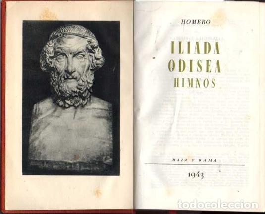 Libros: ILIADA. ODISEA. HIMNOS. - HOMERO. - Foto 1