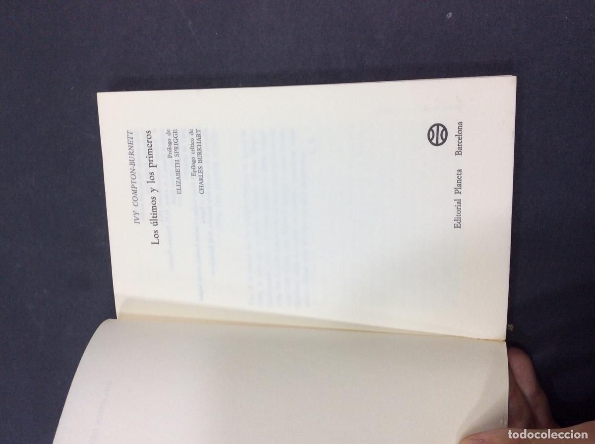 Libros: LOS &Uacute;LTIMOS Y LOS PRIMEROS - BURNETT - Foto 3