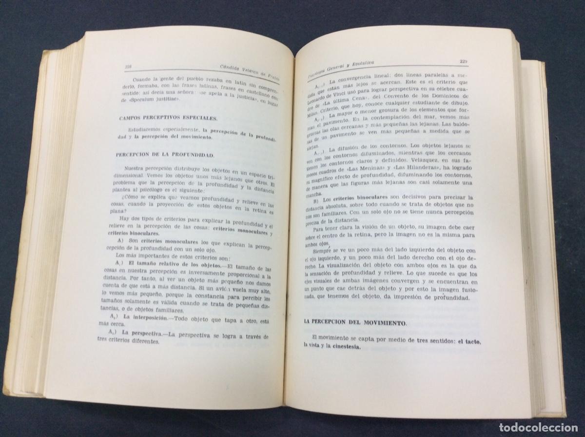 Libros: Libro Psicolog&iacute;a general y evolutiva - 1968 - 2* EDICION - Foto 3