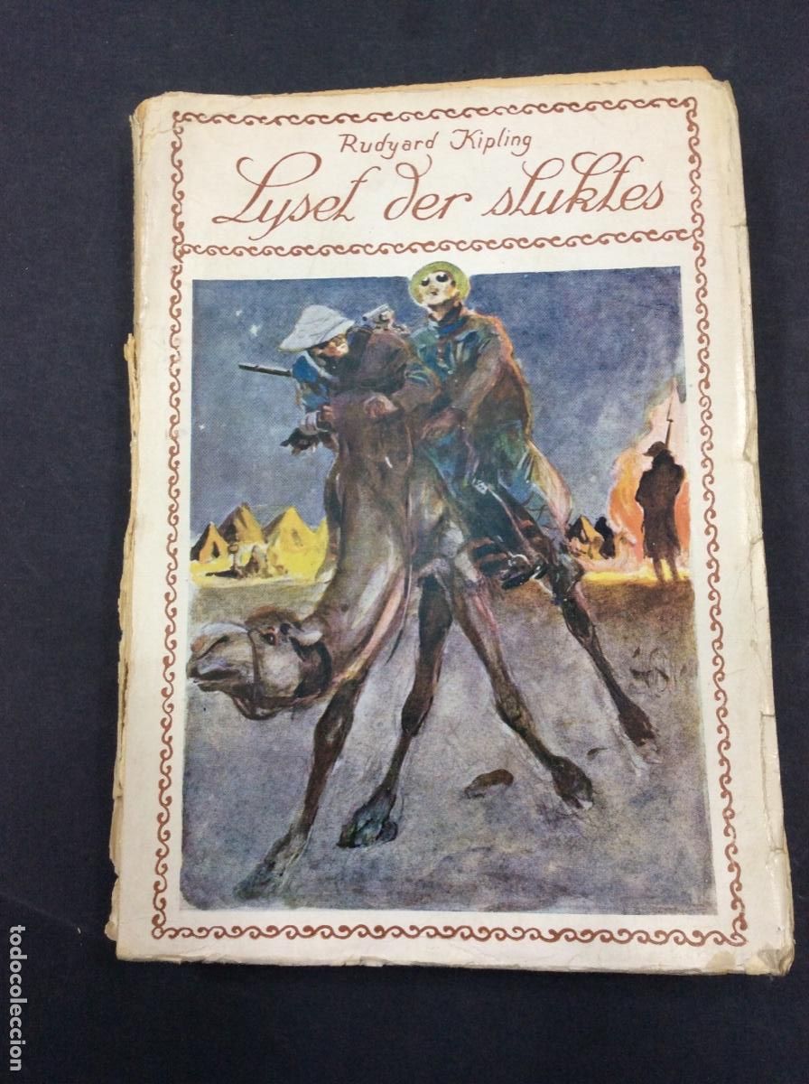 Libros: LYSET DER SLUKTES - (LA LUZ SE APAGA) - RUDYARD KIPLING - Foto 1