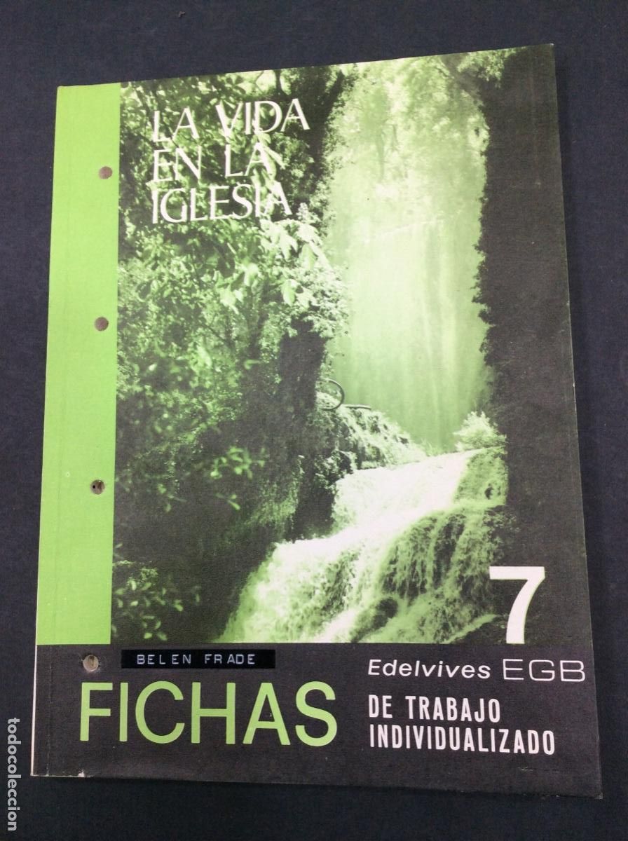 Libros: Fichas de trabajo 7 egb edelvives - Foto 1