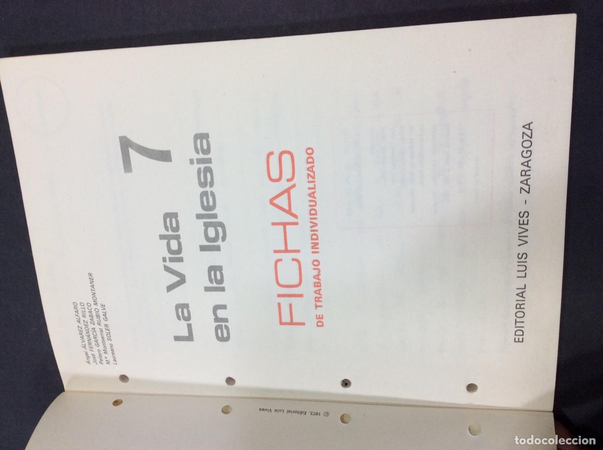 Libros: Fichas de trabajo 7 egb edelvives - Foto 2