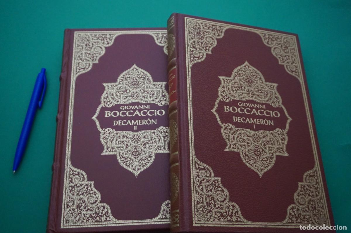 Libros: AMF-30E/ GIOVANNI BOCCACCIO - DECAMERON - 2 TOMOS - EDICION DE LUJO - Foto 1