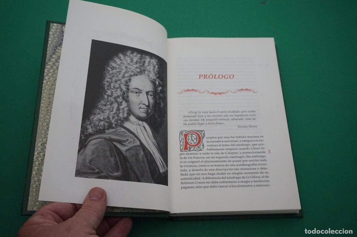 Libros: AMF-30E/ DANIEL DEFOE - ROBINSON CRUSOE - EDICION DE LUJO - Foto 3