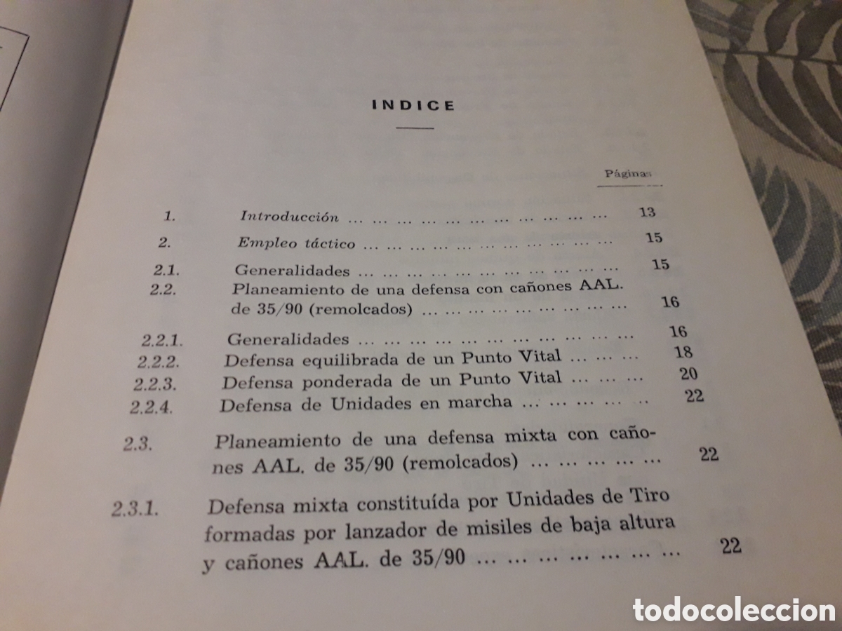 Libros: REGLAMENTO, SISTEMA DE CA&Ntilde;ONES,AA.DE 35/90, ESTADO MAYOR DEL EJERCITO, - Foto 3