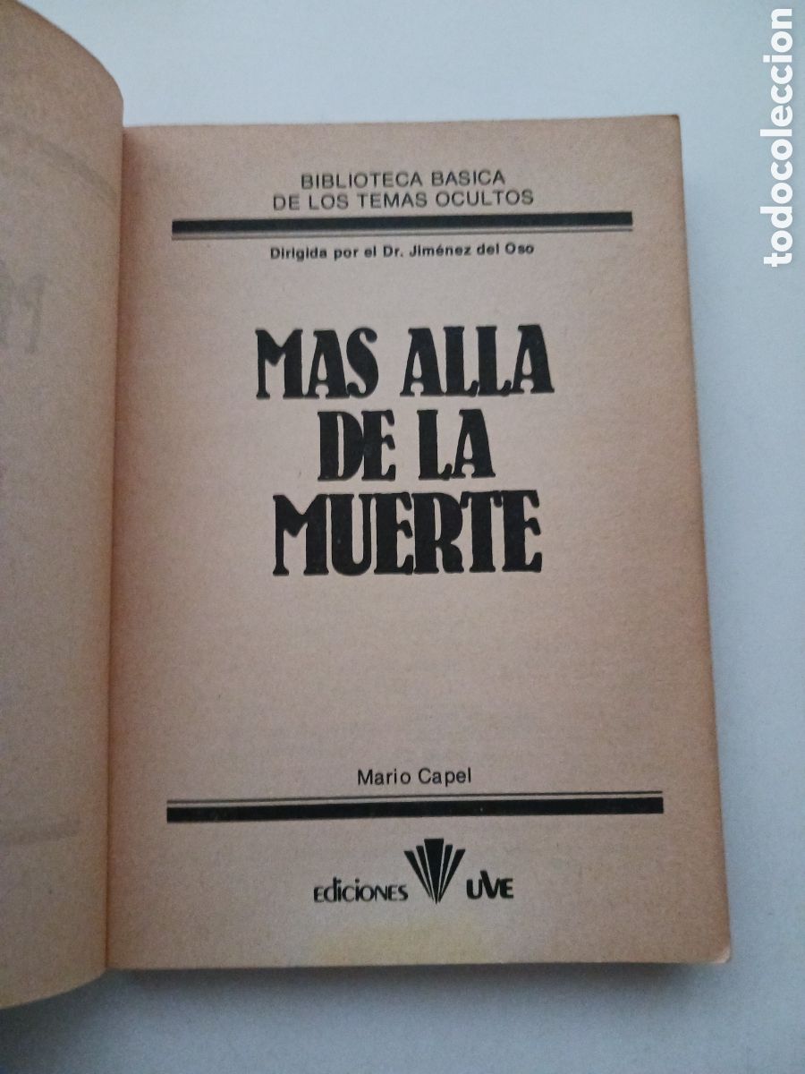 Libros: M&aacute;s all&aacute; de la muerte 1979 varios autores - Foto 2