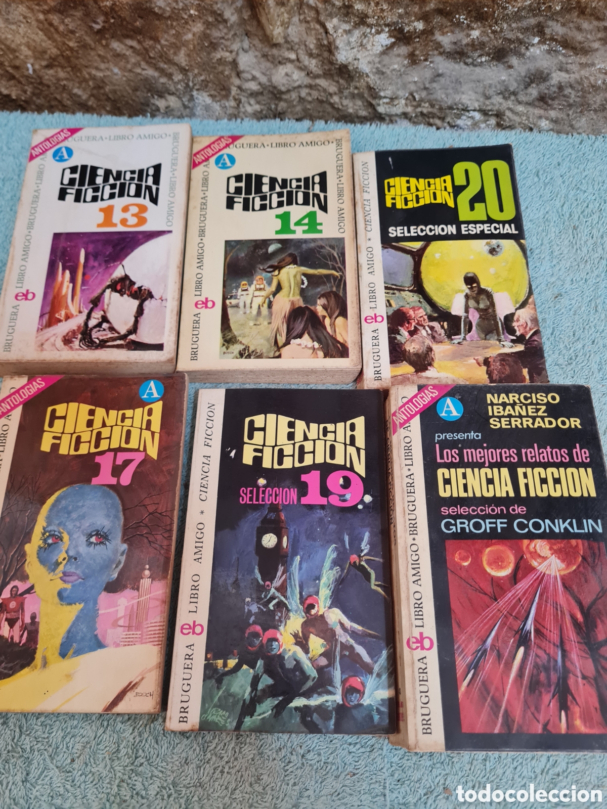 Livres: 6 libros CIENCIA FICCION (NARVISO IBA&Ntilde;EZ SERRADOR etc...)