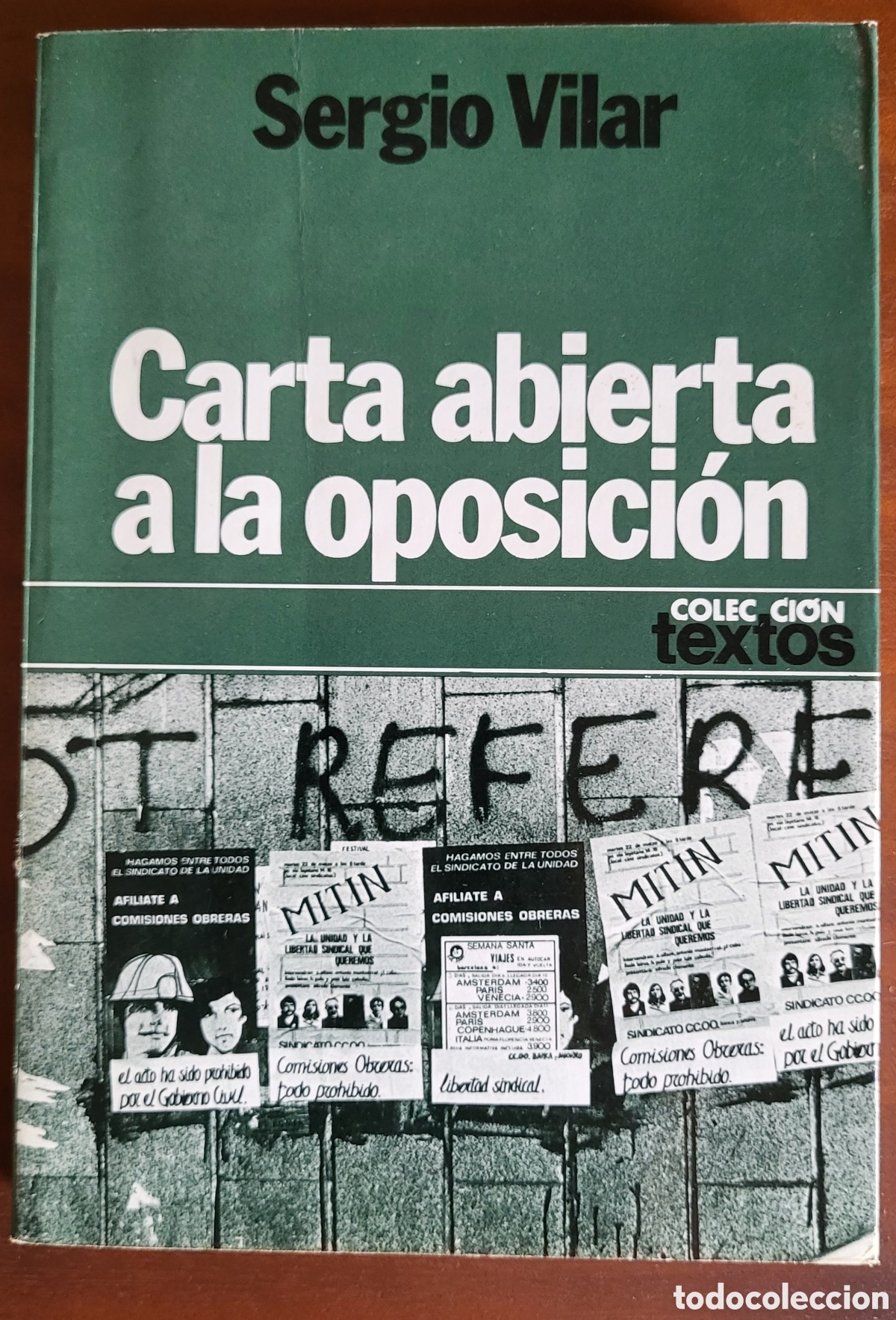 Libros: Carta abierta a la oposicion/SERGIO VILAR - Foto 1