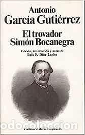 Libros: EL TROVADOR SIM&Oacute;N BOCANEGRA - Foto 1