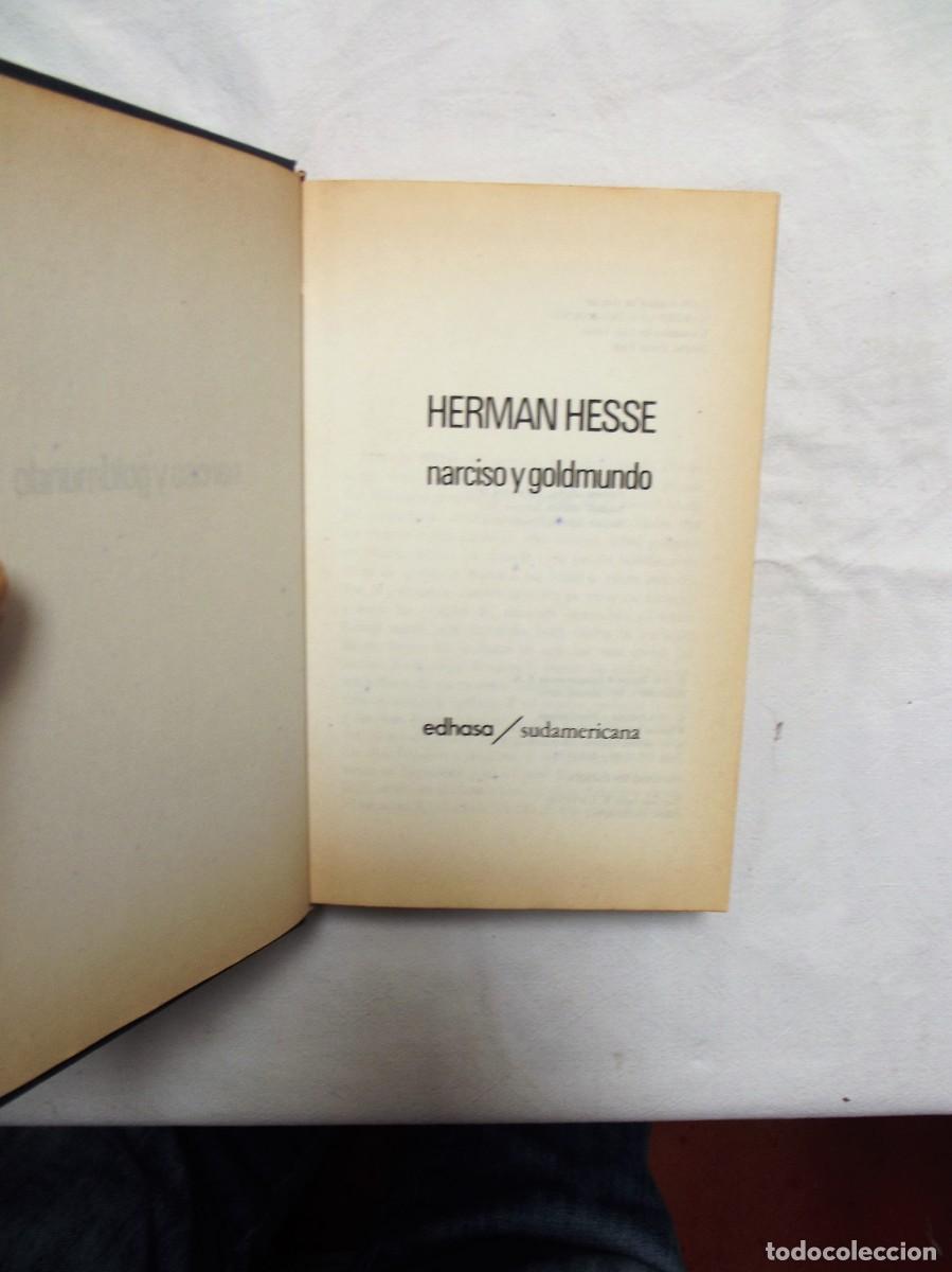 Libros: NARCISO Y GOLDMUNDO DE HERMAN HESSE - Foto 2
