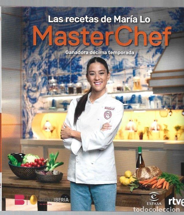 Libros: MASTERCHEF: LAS RECETAS DE MARIA LO - VARIOS - Foto 1