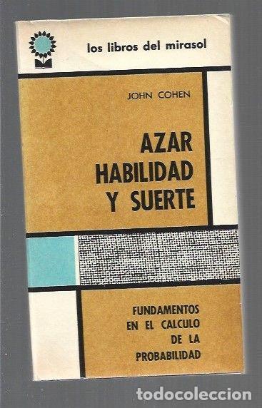 Libros: AZAR, HABILIDAD Y SUERTE - COHEN, JOHN - Foto 1