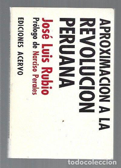 Libros: APROXIMACION A LA REVOLUCION PERUANA - RUBIO, JOSE LUIS - Foto 1