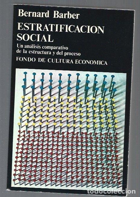 Libros: ESTRATIFICACION SOCIAL - BARBER, BERNARD - Foto 1