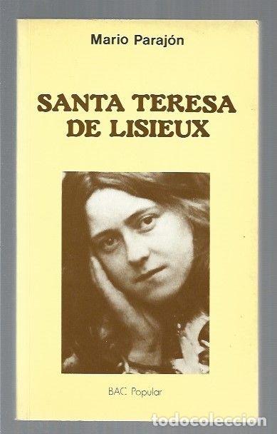 Libros: SANTA TERESA DE LISIEUX - PARAJON, MARIO - Foto 1
