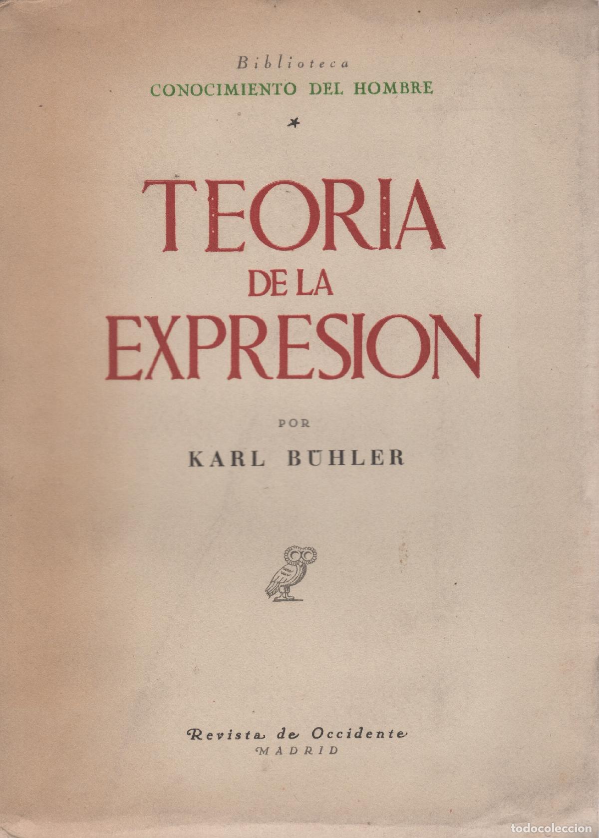 Libros: Teor&iacute;a de la expresi&oacute;n - Buhler, Karl - Foto 1